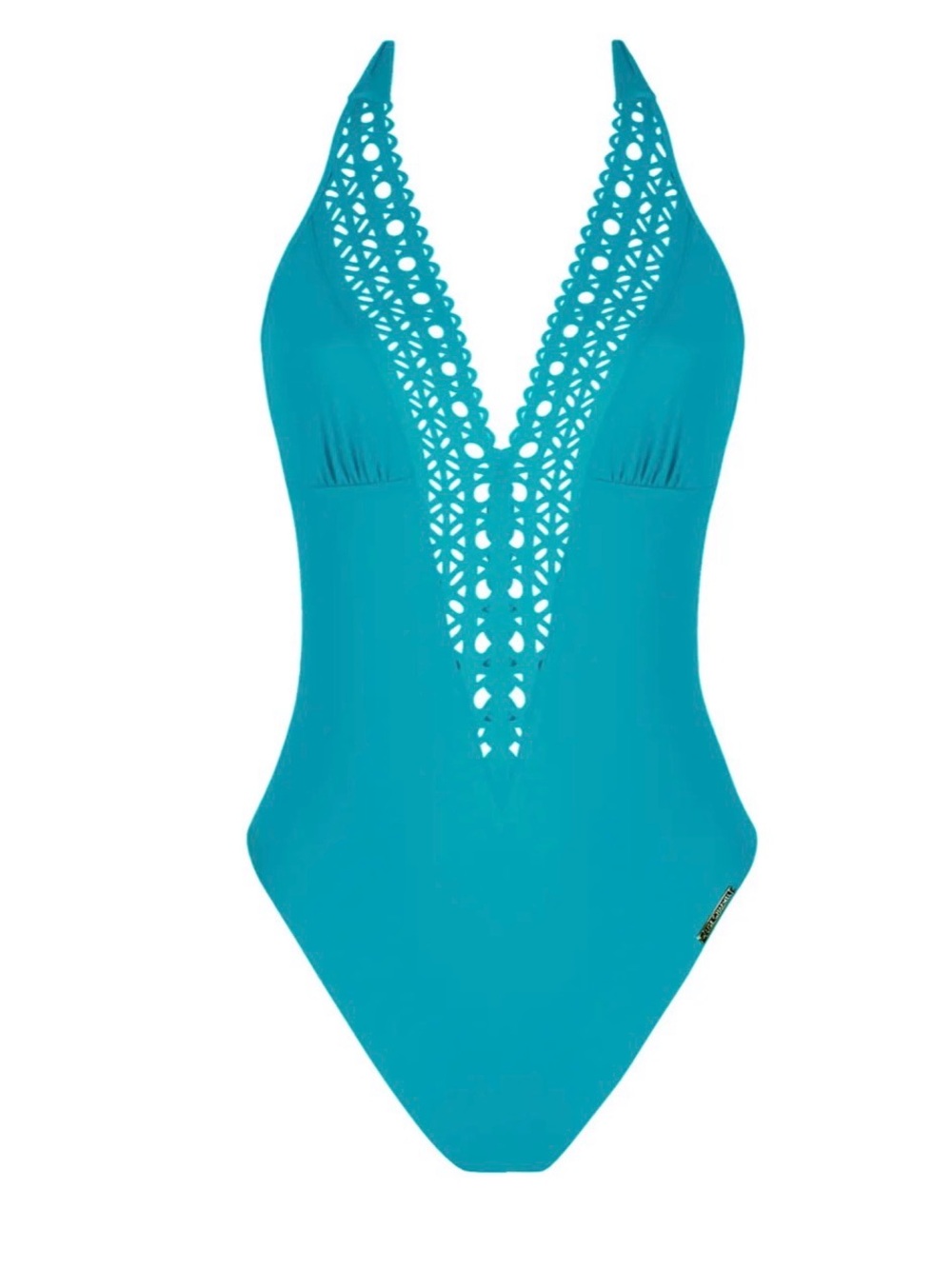 AJOURAGE COUTURE Plunging Back Swimsuit Like New
